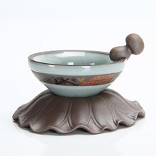 Load image into Gallery viewer, 1PC Chinese Kung Fu Tea Set Ceramic Buddhism Tea Caddy Teapot Set Gaiwan Tea Cups Of Tea Ceremony Teacup Family Home Crafts
