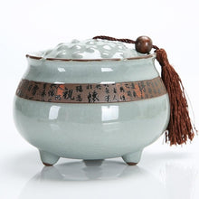 Load image into Gallery viewer, 1PC Chinese Kung Fu Tea Set Ceramic Buddhism Tea Caddy Teapot Set Gaiwan Tea Cups Of Tea Ceremony Teacup Family Home Crafts
