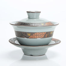 Load image into Gallery viewer, 1PC Chinese Kung Fu Tea Set Ceramic Buddhism Tea Caddy Teapot Set Gaiwan Tea Cups Of Tea Ceremony Teacup Family Home Crafts
