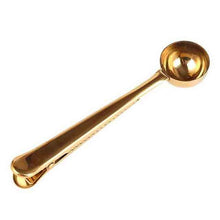 Load image into Gallery viewer, VOGVIGO Multifunction  Kitchen Supplies Coffee Scoop With Clip Stainless Steel Tea Coffee Measuring Cup Coffee Scoop Spoon
