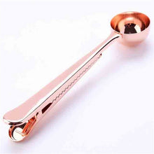 Load image into Gallery viewer, VOGVIGO Multifunction  Kitchen Supplies Coffee Scoop With Clip Stainless Steel Tea Coffee Measuring Cup Coffee Scoop Spoon

